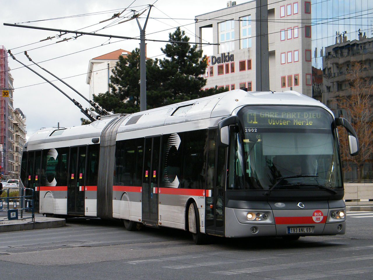Bus à Lyon