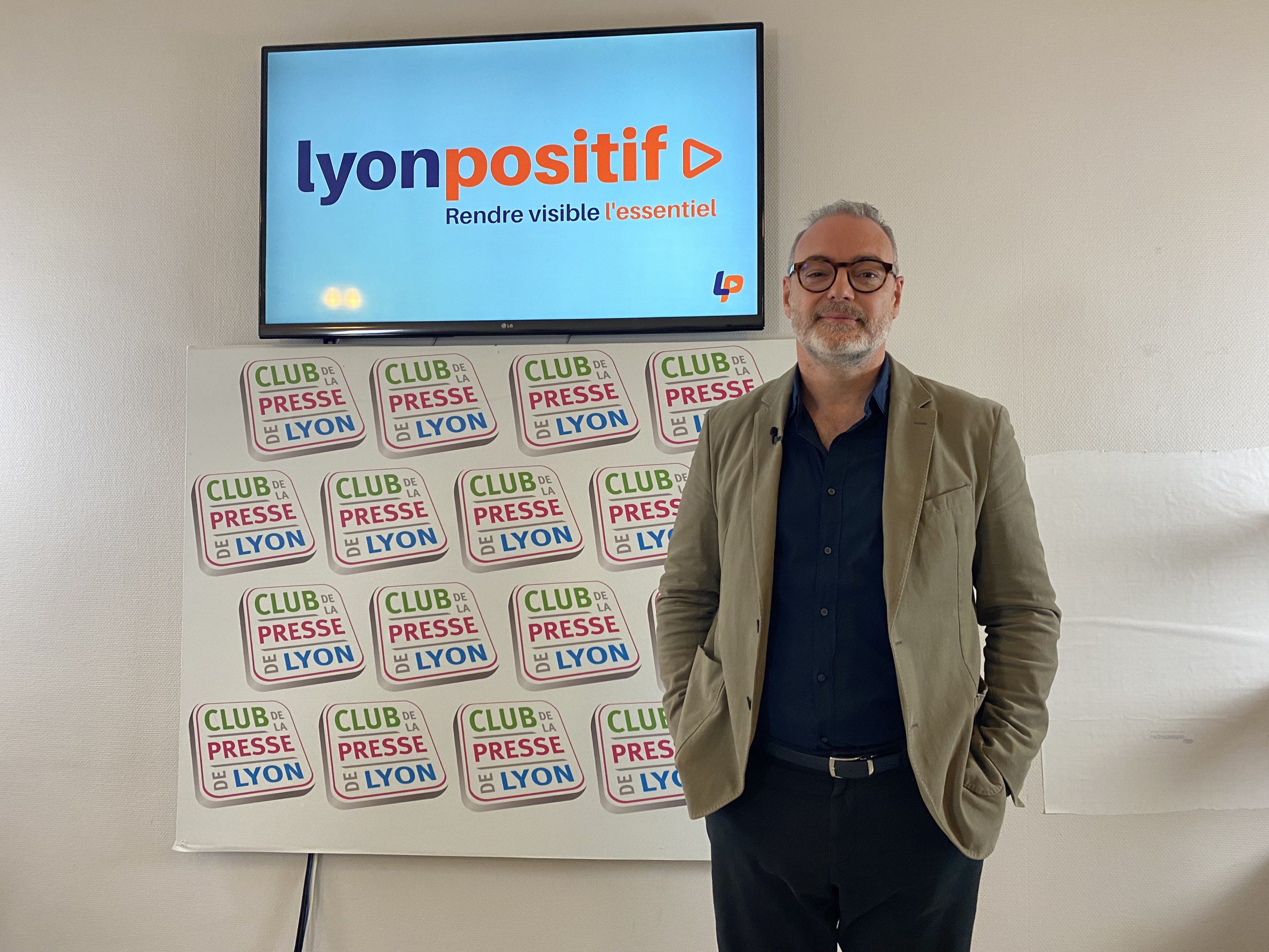 Frédéric Duval, fondateur de Lyon Positif