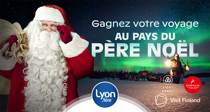 Gagnez votre voyage au pays du Père Noël