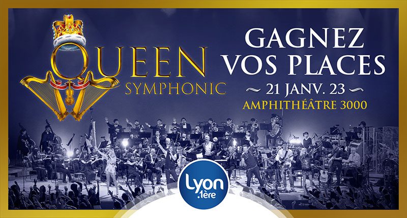 Gagnez vos places pour le concert de Queen Symphonic