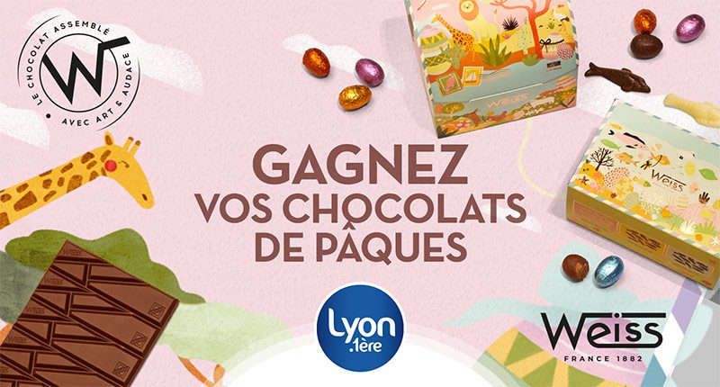 Gagnez vos chocolats de Pâques Weiss