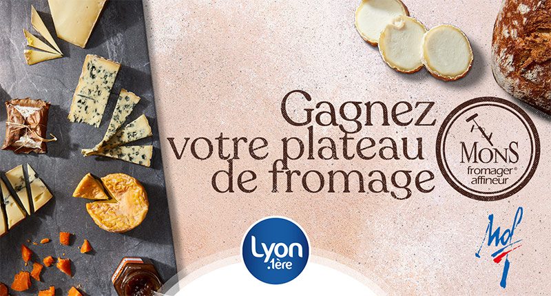 Gagnez votre plateau de fromage