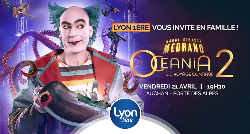 Vos invitations en famille pour le spectacle « Oceania 2, le voyage continue »