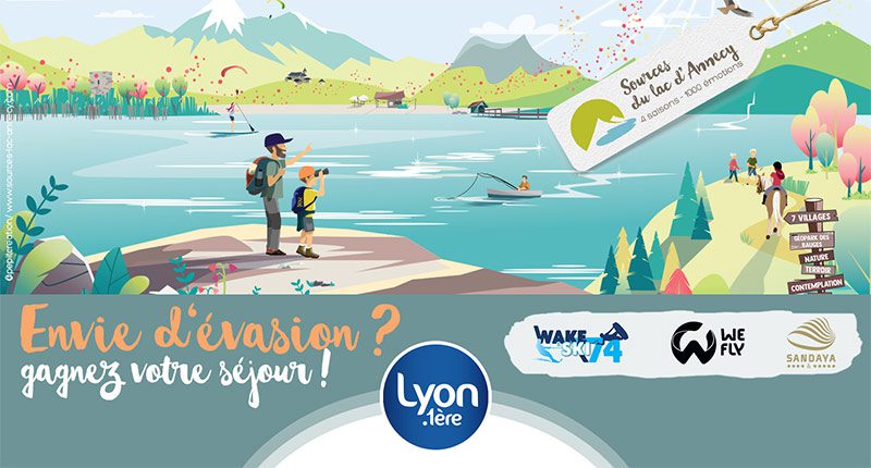 Gagnez votre séjour aux Sources du lac d’Annecy