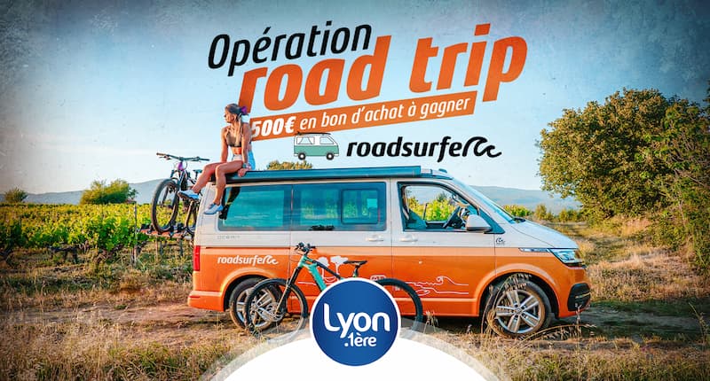 LYON 1ère vous invite à une expérience road trip