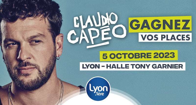 Gagnez vos places pour le concert de Claudio Capéo