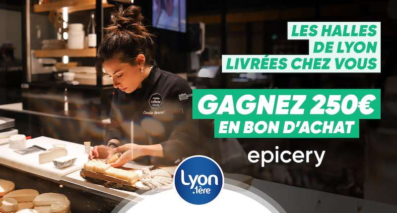 Vos courses aux Halles de Lyon, livrées à domicile !