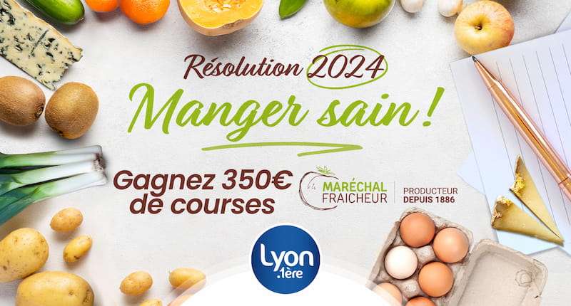 Gagnez 350€ de courses avec Maréchal Fraîcheur