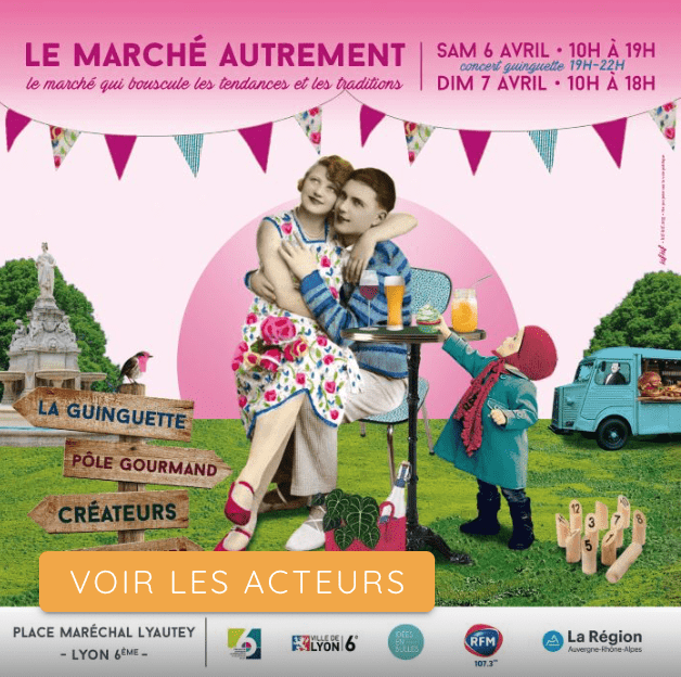 Le Marché Autrement revient ce week-end à Lyon.