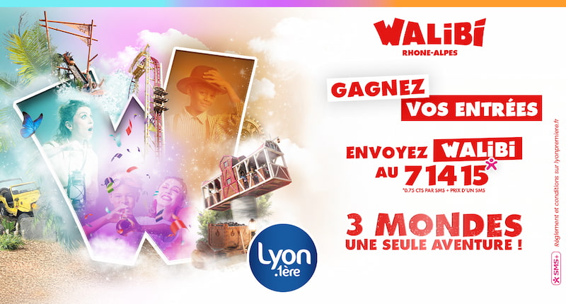 Gagnez vos entrées pour Walibi Rhône-Alpes
