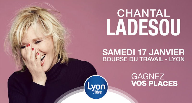Gagnez vos places pour le spectacle de Chantal Ladesou !