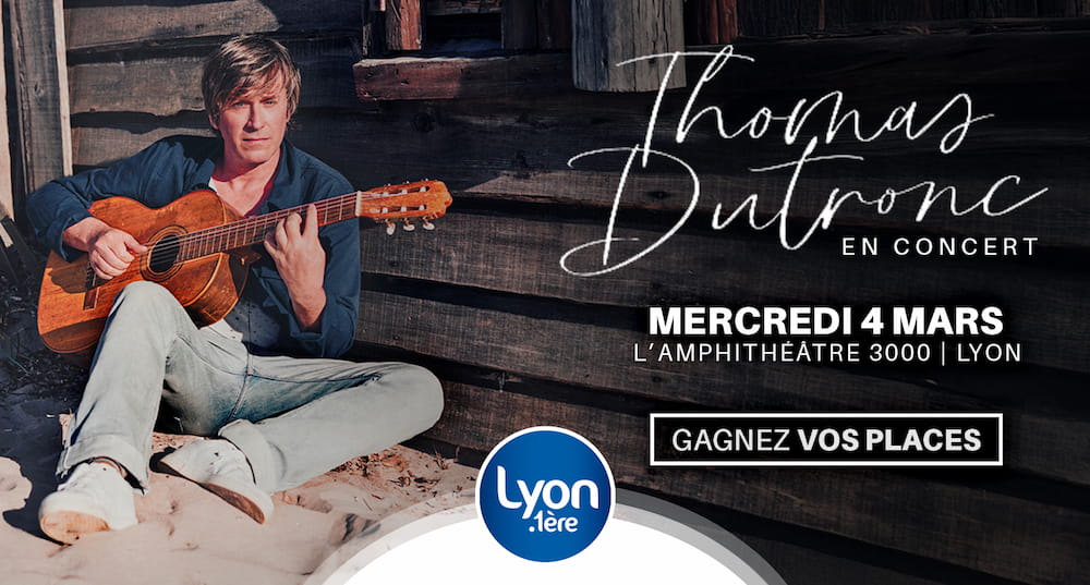 Gagnez vos places pour le concert de Thomas Dutronc